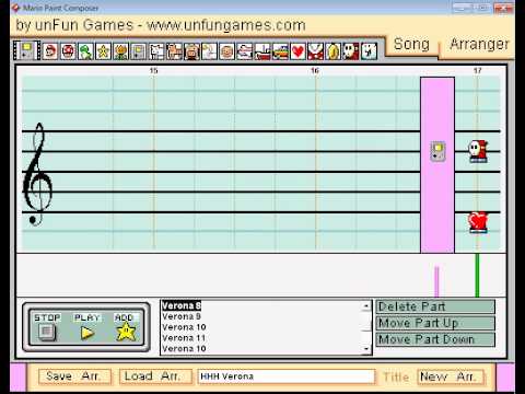 Mario Paint - "O Verona" (Triple H Wrestlemania 30 Theme)