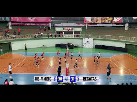 VINHEDO x VOLEI REGATAS - SUB 13  - SEMIFINAL- LIGA REGIONAL  24/10/25