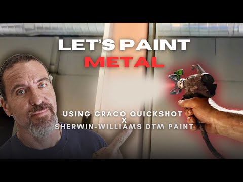 We tried Graco Ultra Quickshot on metal and WOW!