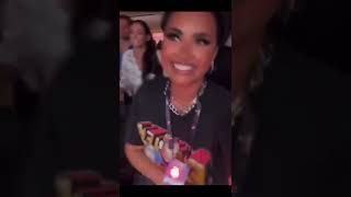 Demi Lovato - My tits are hanging out | Iconic moment from Demi