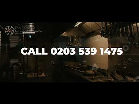 Commercial Kitchen Ventilation Supply and Installation London | Fan Services Ltd | 0203 539 1475