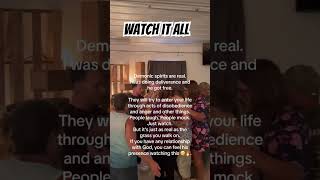 Watch this! You can hear it if you listen close. 💯Deliverance is real. #shorts #deliverance #demon