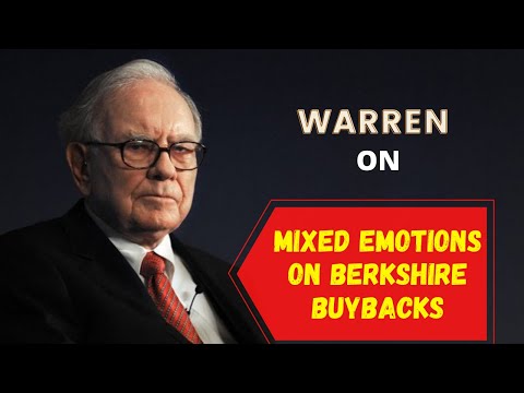 Warren on mixed emotions on Berkshire buybacks