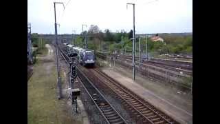 preview picture of video 'Arrivée d'une Z24500 en gare de St Quentin Fallavier'