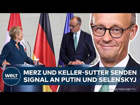 ZWISCHEN GENF UND BERLIN: Freundschaftstreffen - Merz und Keller-Sutter gegen Trumps Zölle!