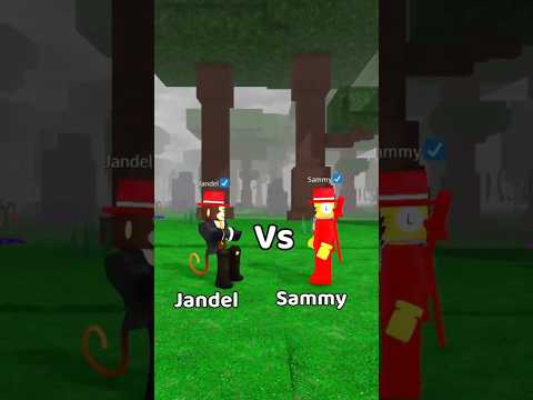 Jandel vs Sammy! #99nightintheforest #growagarden #stealabrainrot