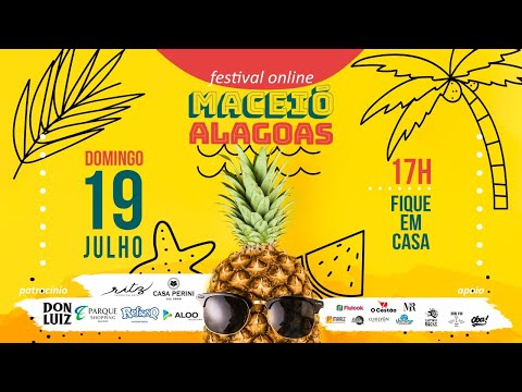 Live: Festival Maceió Alagoas - #FiqueEmCasa e #CanteComigo
