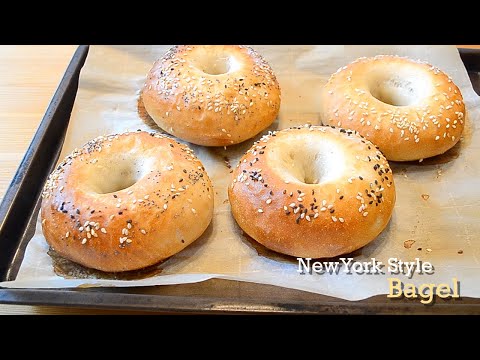 Bread Machine NEW YORK STYLE BAGELS | Bread Machine Bagel Recipe | Easy and Soft Homemade Bagel