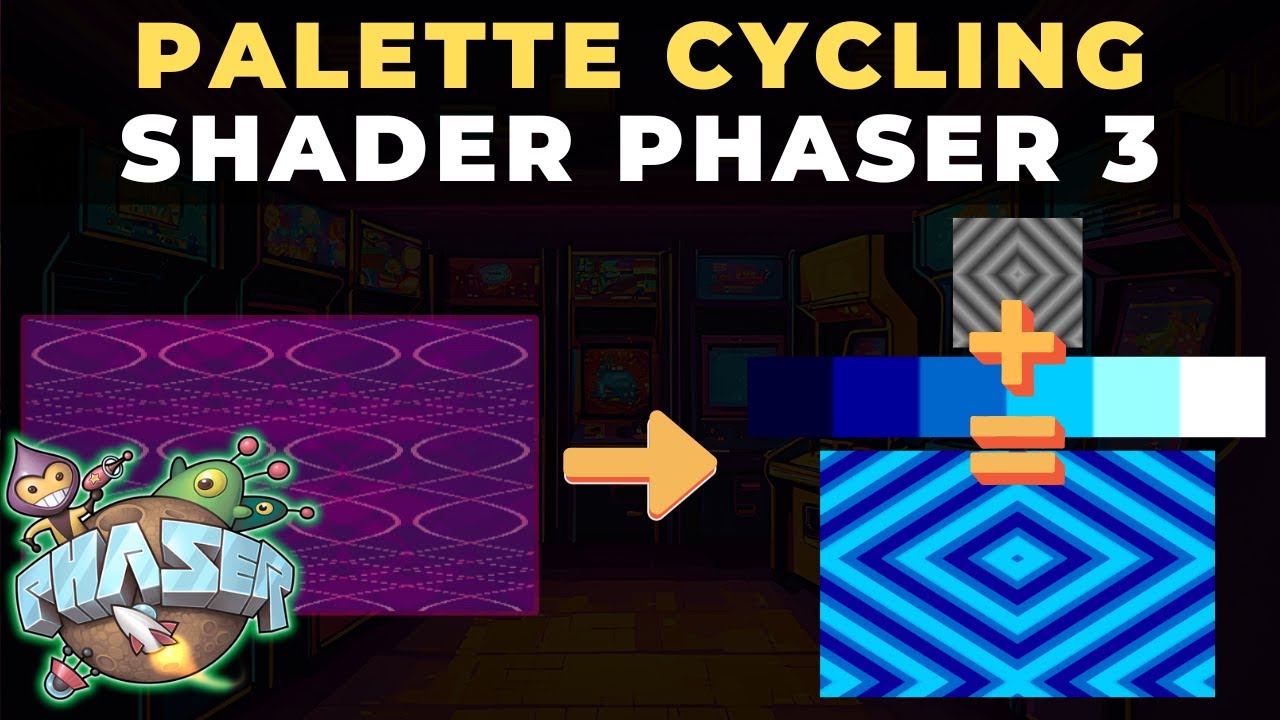 Phaser 3 Shader Tutorial — Recreating EarthBound’s Palette Cycling Effect