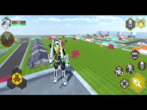 Real Bunny Robot Transforming Battle City #Part2 - Android Gameplay 1080p60