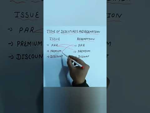 Issue and Redemption of Debentures