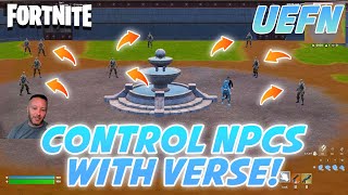 Controlling NPCs With Verse In UEFN