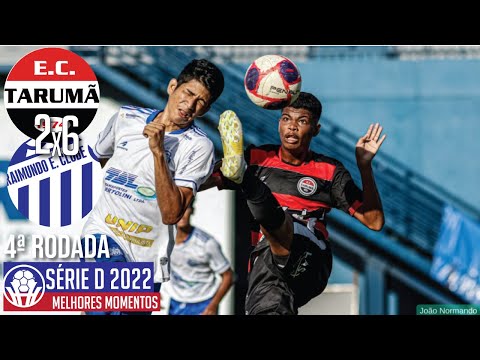 Tarumã 2x6 São Raimundo - 4ª Rodada / Amazonense Sub19 2022