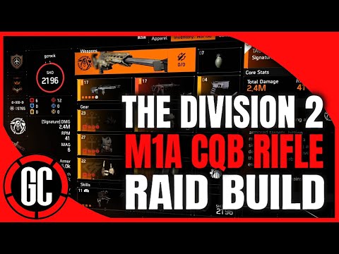 The Division 2 "M1A CQB BUILD GUIDE" | Shreds Through Enemies!!