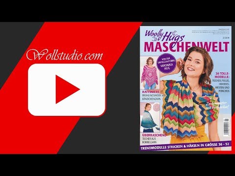 Woolly Hugs Maschenwelt 02-2019 | Strickanleitungen Veronika Hug