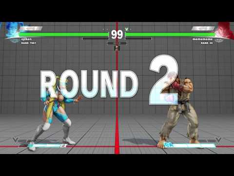 【STREET FIGHTER 5/V 1080p】Daigo Umehara(RYU) VS ojiken(R.MIKA)
