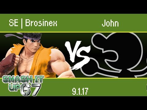 SE | Brosinex (Ryu) vs John (Mr. Game & Watch) - SIU 67 - Wii U