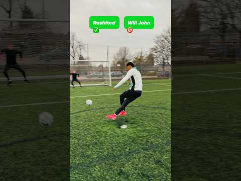 Penalty challenge vs Marcus Rashford