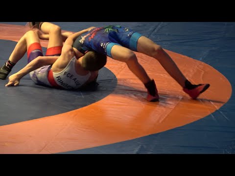 Ringen Wrestling Landesliga Sachsen, Aue II - Gelenau II / Chemnitz, 54 kg, Freistil