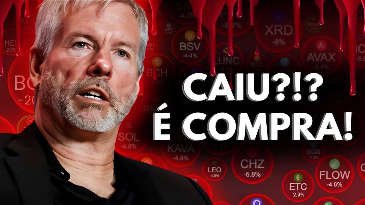 🚨 BITCOIN E ALTCOINS!! ALERTA!! QUEDA E COMPRA!!!