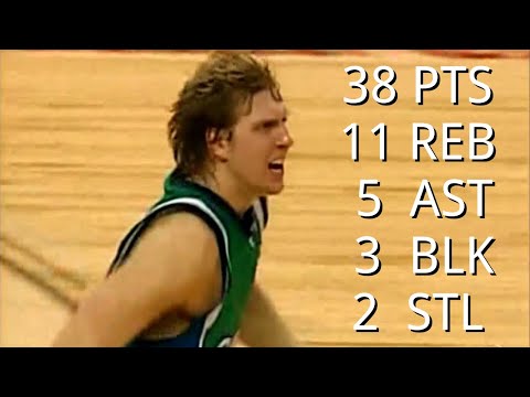 Dirk Nowitzki Full Highlights vs Raptors (2007.01.14) - 38 PTS, 11 REB, 5 AST, 3 BLK, 2 STL! MVP!