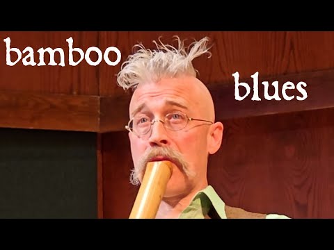 Cornelius Boots "Black Earth" bass shakuhachi, deep bamboo blues at Ithaca College 2025 - 地無し尺八