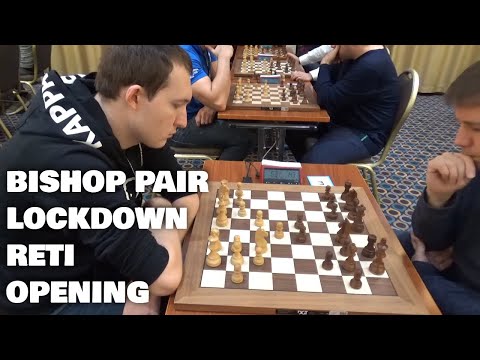 Reti opening | Demidov - Motylev | Bishop pair gets locked