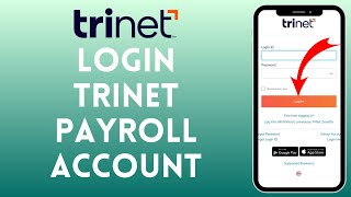 How to Login to Trinet Payroll Account 2024 | Sign In to Trinet Payroll Account