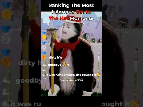 Ranking The Most Iconic Cat In The Hat Moments 😹😹