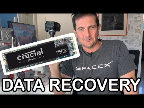 SSD Short Circuit Data Recovery, Crucial MX500 1000GB!