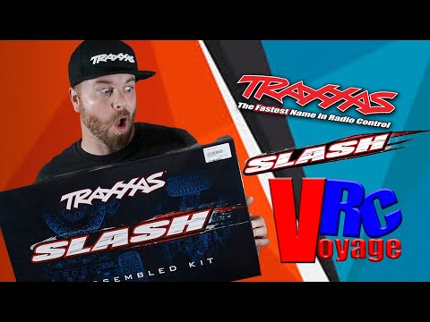 Traxxas Slash 2WD Unassembled Kit Unboxing - Model# 58014-4