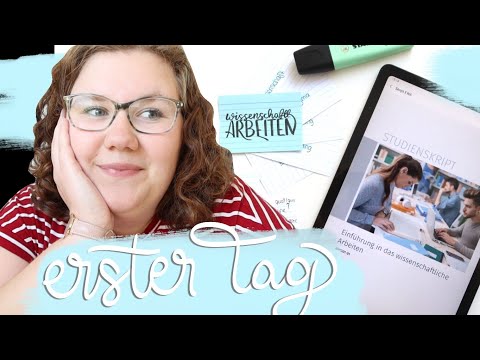Mein erster Tag im Fernstudium! // Erstes Modul, Skript, Karteikarten, Selbsttest