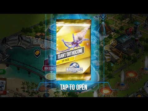 Giant Orthocone Unpack Level 40 | Jurassic World The Game