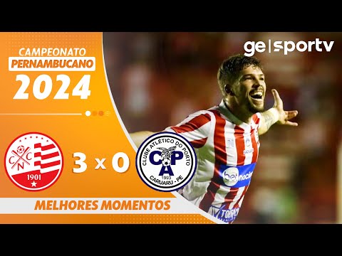 Gols e lances de Náutico x Porto
