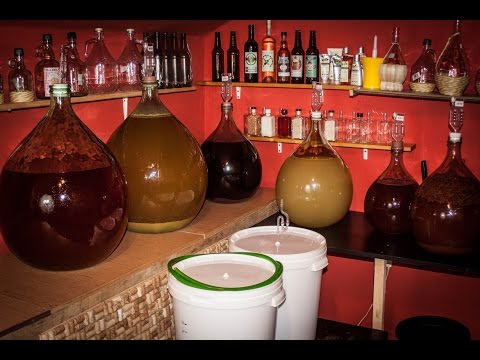 Wino Jabłkowe cz.3 - zlewanie wina znad osadu