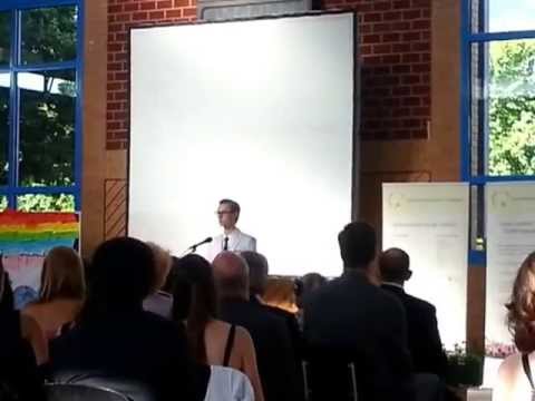 Beste Abiturrede eines Schülers | AMS Viernheim