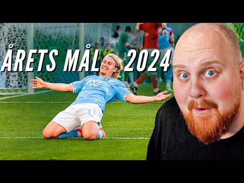 Reagerar på ÅRETS MÅL I ALLSVENSKAN 2024