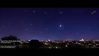 Veja todos os planetas do Sistema Solar no c u noturno desta quarta feira - 66