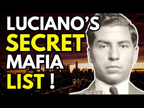Which Mobsters were on Lucky Luciano's SECRET LIST ?
