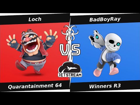 Quarantainment 64 Winners R3 - Loch (Wario) Vs BadBoyRay (Mii Gunner) - SSBU