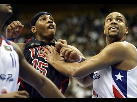 USA vs Puerto Rico 2006 FIBA World Basketball Championship Group Game FULL GAME English