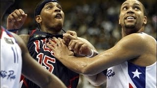 USA vs Puerto Rico 2006 FIBA World Basketball Championship Group Game FULL GAME English