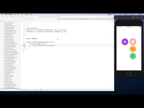 Custom Alignment Guide SwiftUI : Traffic Light Animation
