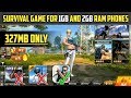 New Best Survival Game for 1gb and 2gb Ram Phones | Ace War Game Review