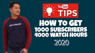 HOW TO GET 1000 SUBSCRIBERS ON YOUTUBE 2020 | SMALL YOUTUBERS SUPPORT 2020 | RON REYES