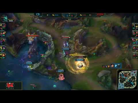 C9 の対 KBM ハイライト-世界2018は、グループ C-Cloud9 対 Kabum で遊ぶ!e スポーツ