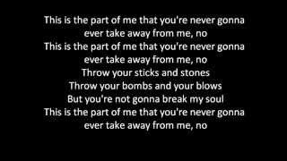 Katy Perry - Part Of Me (lyrics on screen)