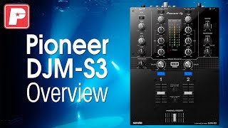 Video thumbnail for Pioneer DJM-S3 2-Channel Mixer Overview | PSSL.com by Solotech Audiovisual Equipment