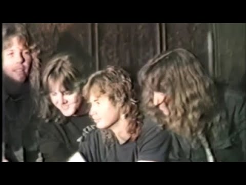 Metallica with Dave Mustaine and Cliff Burton : 1983.03.19 Very First Full Interview