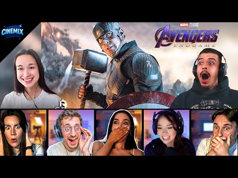 DIE BESTEN REAKTIONEN ZU „CAPTAIN AMERICA HEBT THORS HAMMER MJOLNIR!“ *AVENGERS: ENDGAME (2019)*
